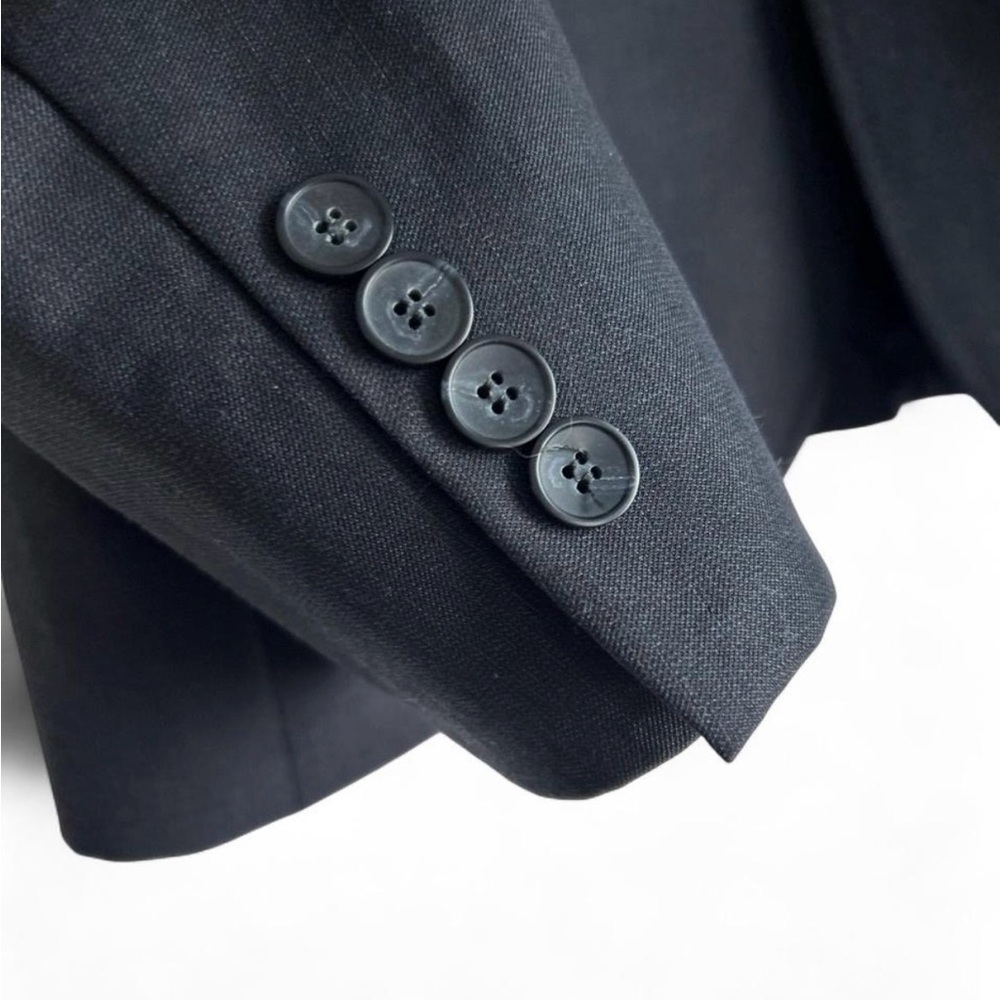 HUGO Elegant Black Men's Blazer 100% virgin wool Size 38R - Picture 4 of 12